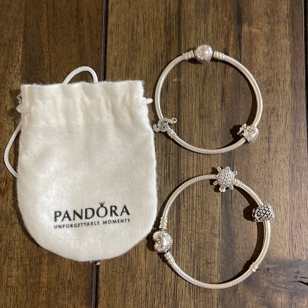 2 Pandora bracelets